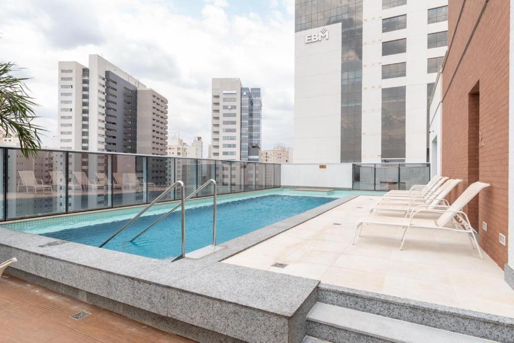 Apartamento 1 Quarto No Edificio Metropolitan Barcelona - Proximo Ao Shopping Flamboyant - Jardim Goias - Mb1504B Goiânia Exteriér fotografie